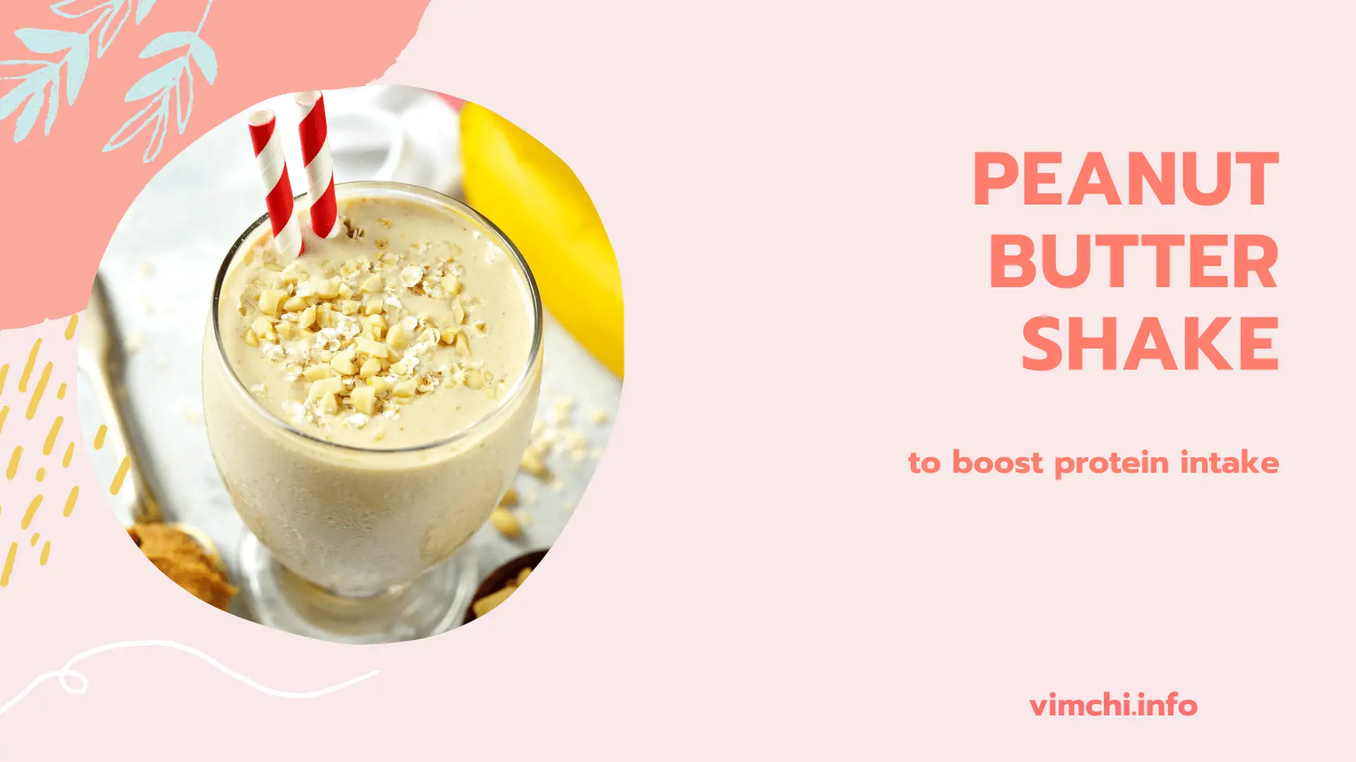 peanut butter protein shake recipe