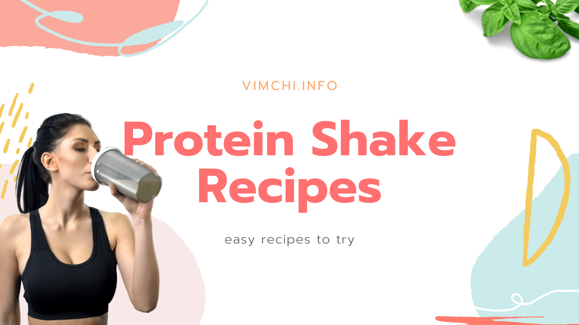 protein shake recipes