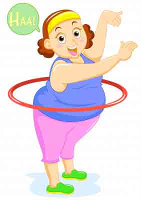 Hula Hoop Exercise