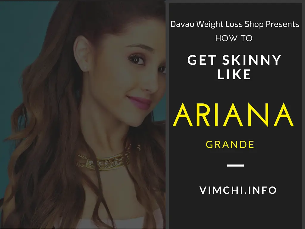 How to Get Skinny Fast Like Ariana Grande