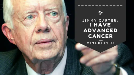 I Have Advanced Cancer – Says Jimmy Carter, Former US President
