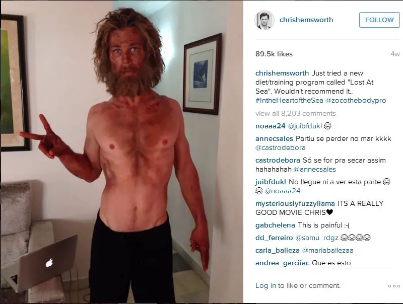 Chris Hemsworth Dramatic Weight Loss – Not Recommended