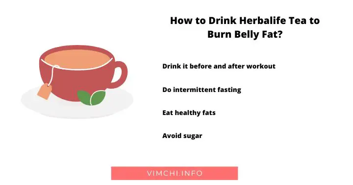 Does Herbalife Tea Burn Belly Fat -- how to drink herbalife tea