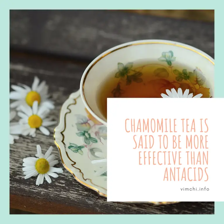Is Chamomile Tea Good For Acid Reflux Vim Ch'i