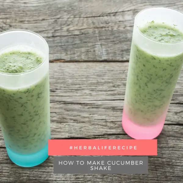 Herbalife Recipe Cucumber Shake With Pineapple Slices
