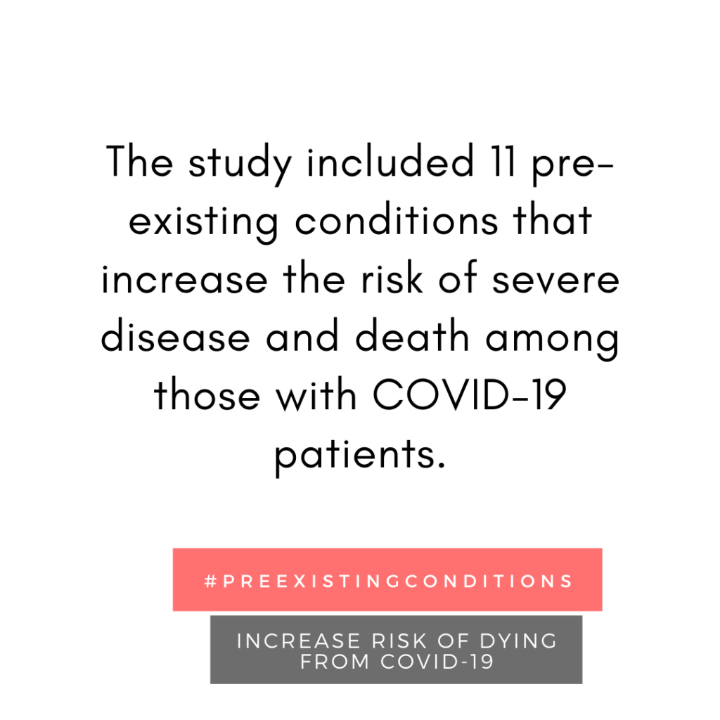 Some Pre-Existing Conditions May Up COVID-19 Death Risk (Study)