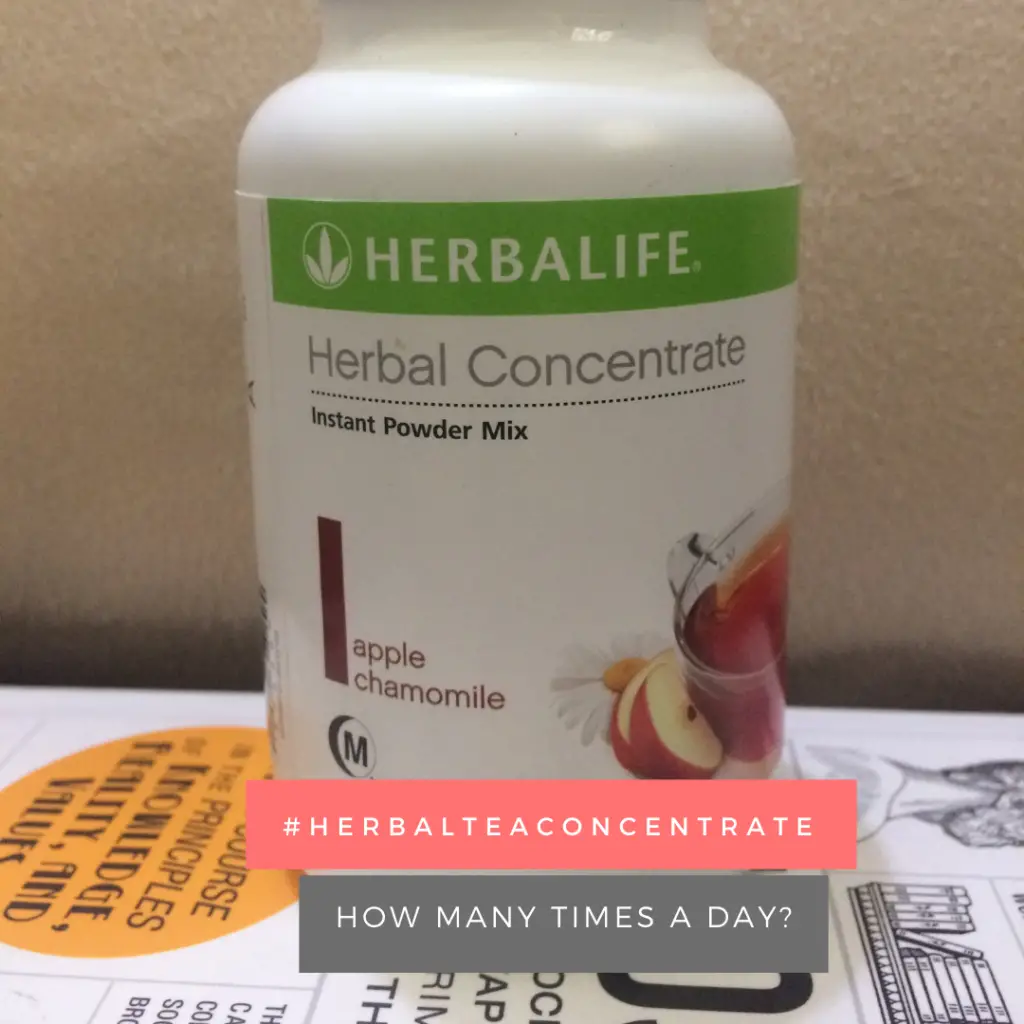 How Many Times Do I Have to Drink Herbalife Tea to Lose Weight?