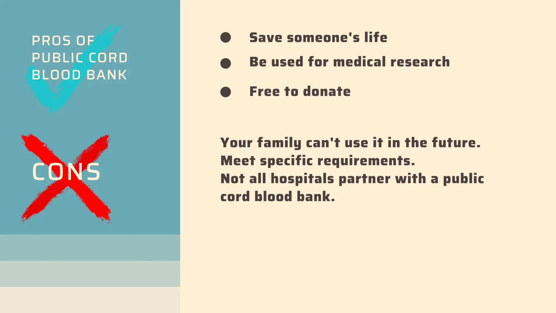 benefits of public cord blood bank