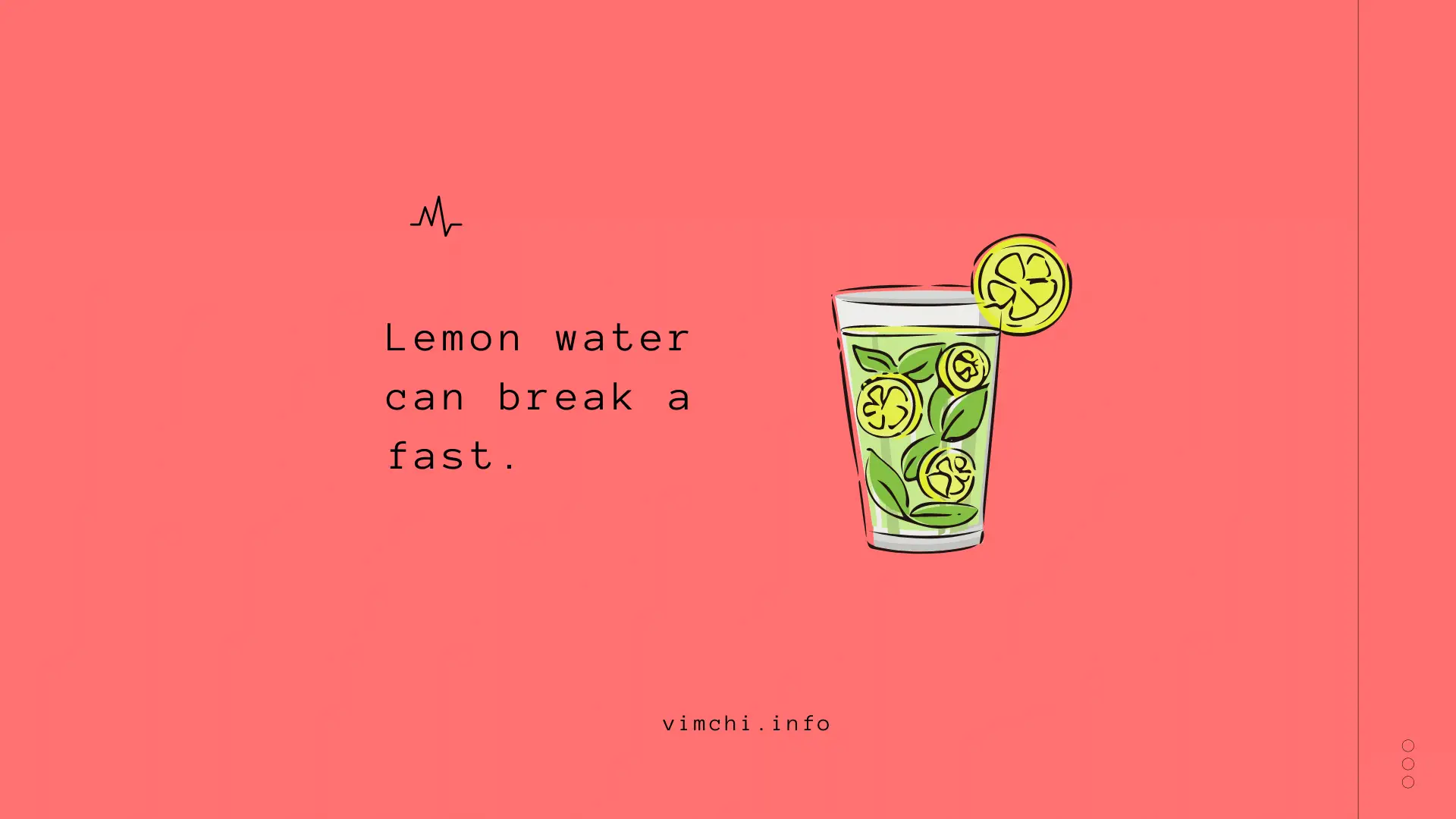 Does lemon water break a fast