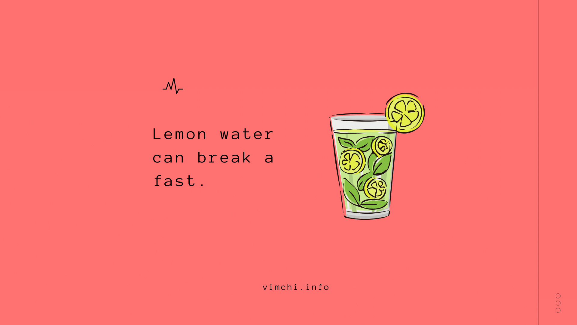 Does lemon water break a fast