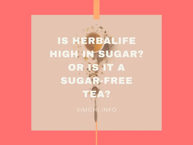 Is Herbalife Tea Good For Diabetics? Vim Ch'i
