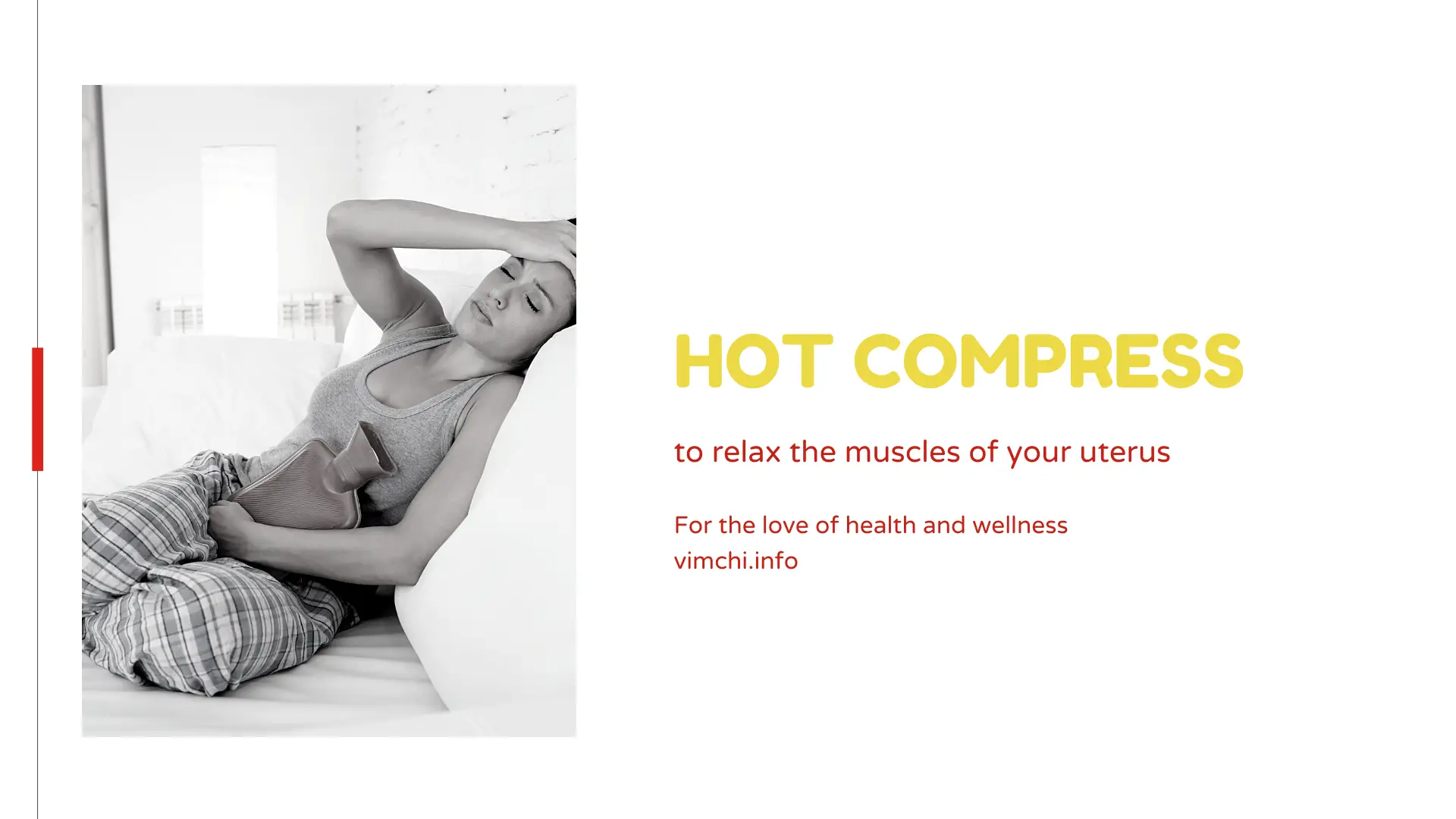 hot compress for period pain