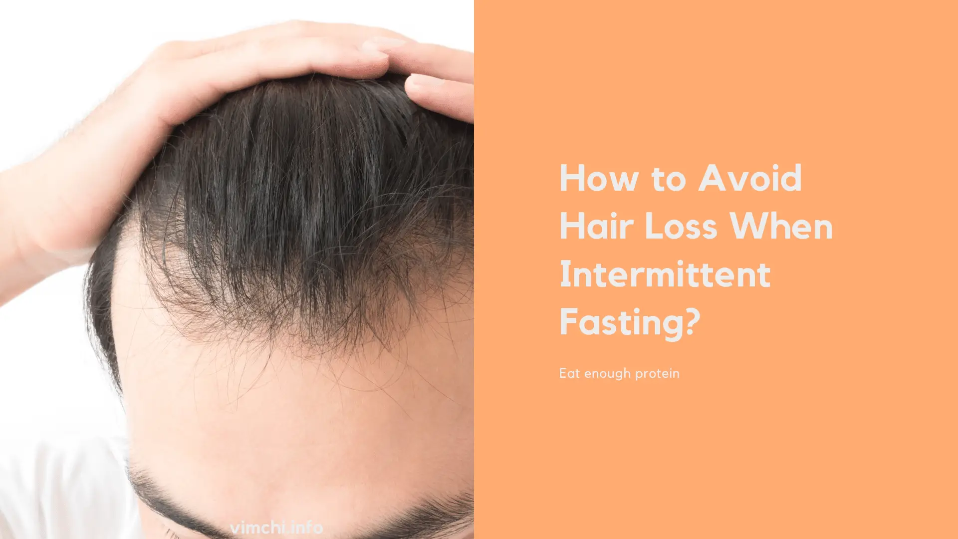 how to avoid hair loss when intermittent fasting