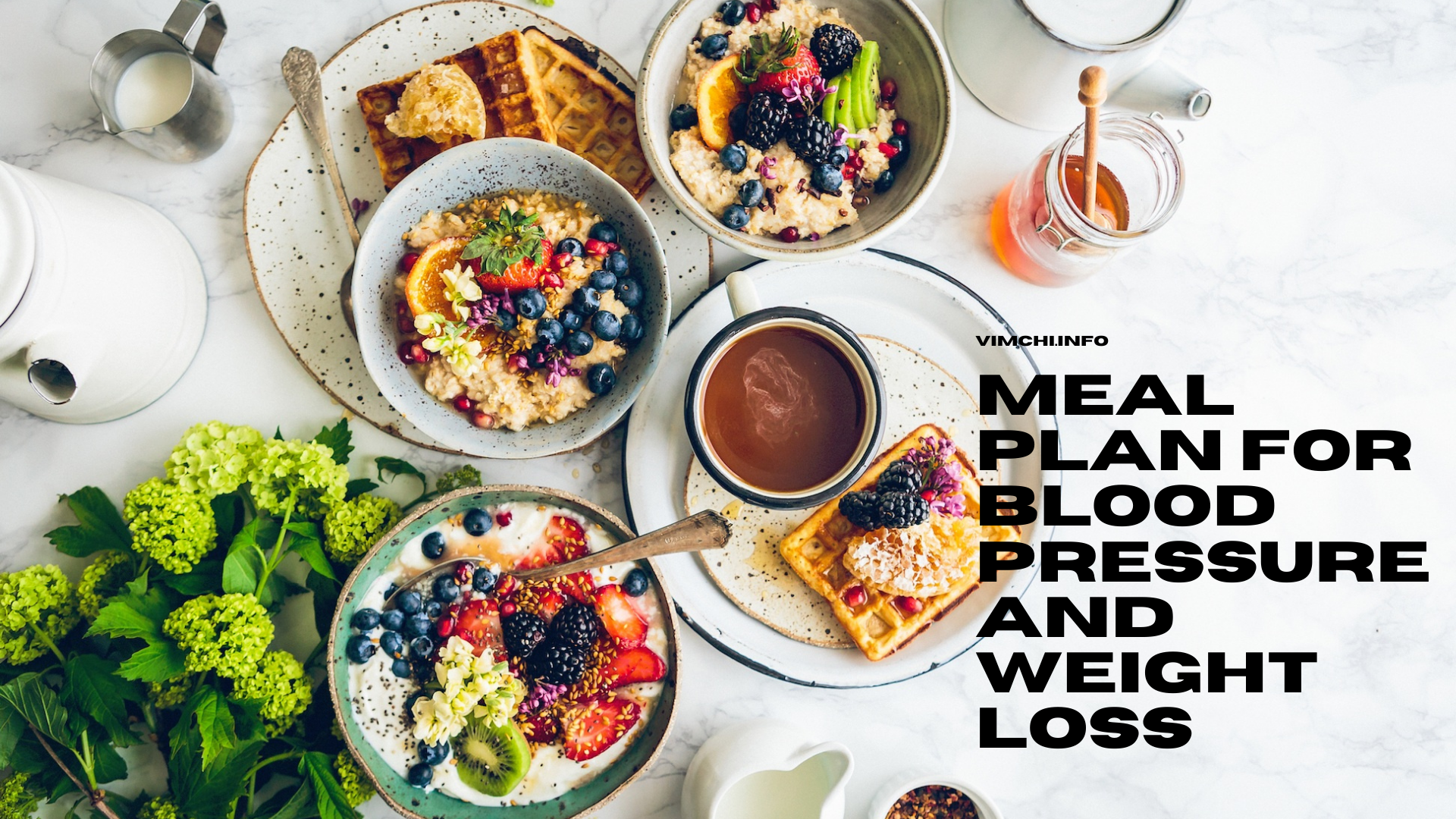 Meal Plan for Blood Pressure and Weight Loss -- block