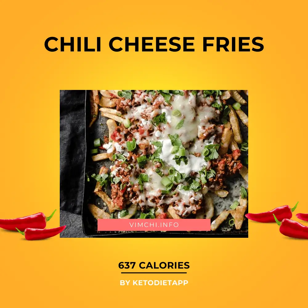 OMAD meal ideas -- chili cheese fries