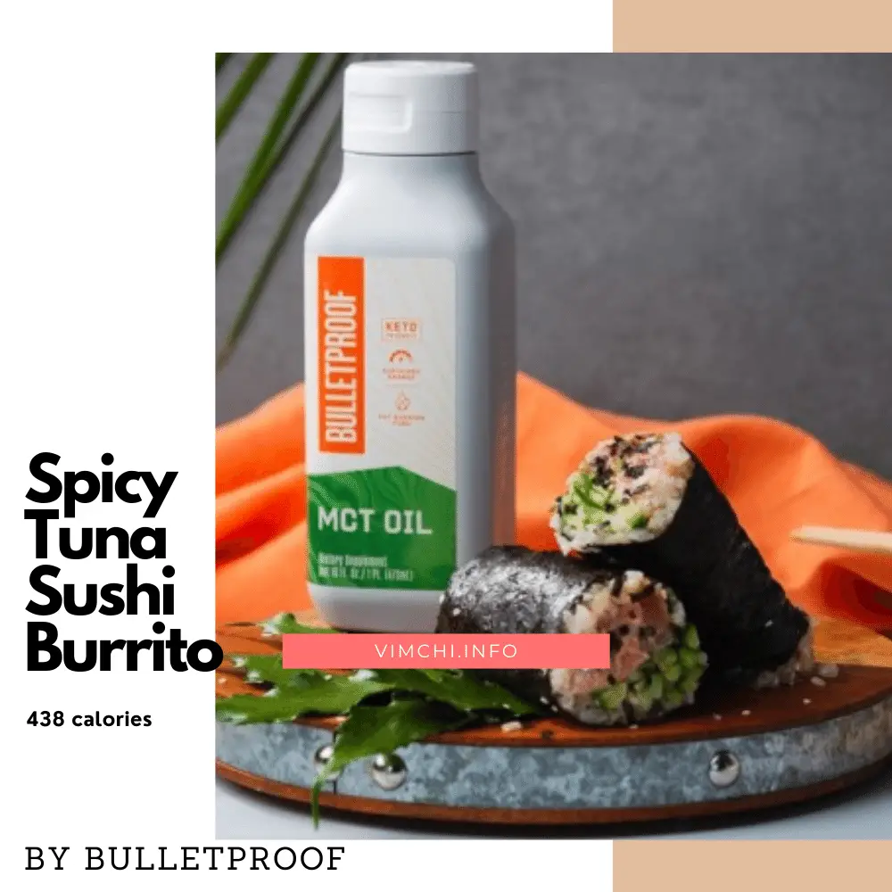 OMAD meal ideas -- spicy tuna sushi