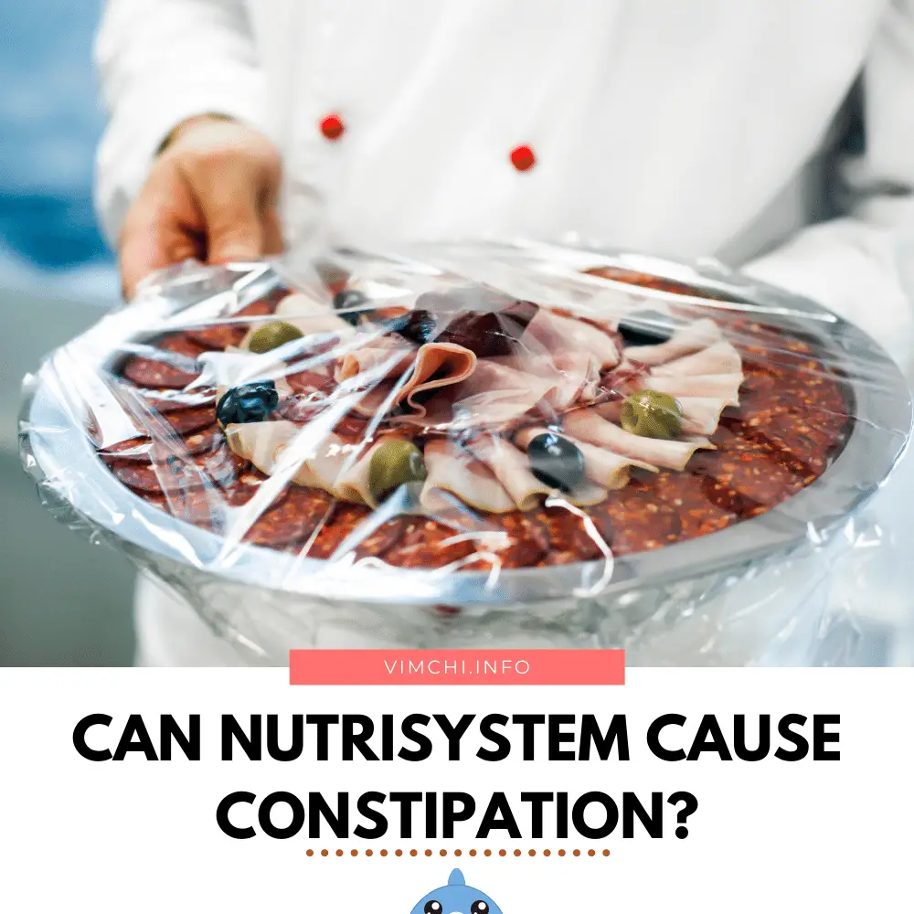 can Nutrisystem cause constipation