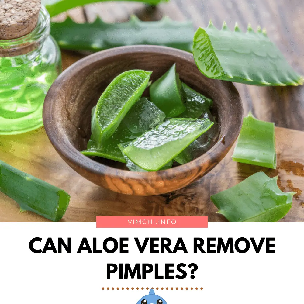 can aloe vera remove pimples