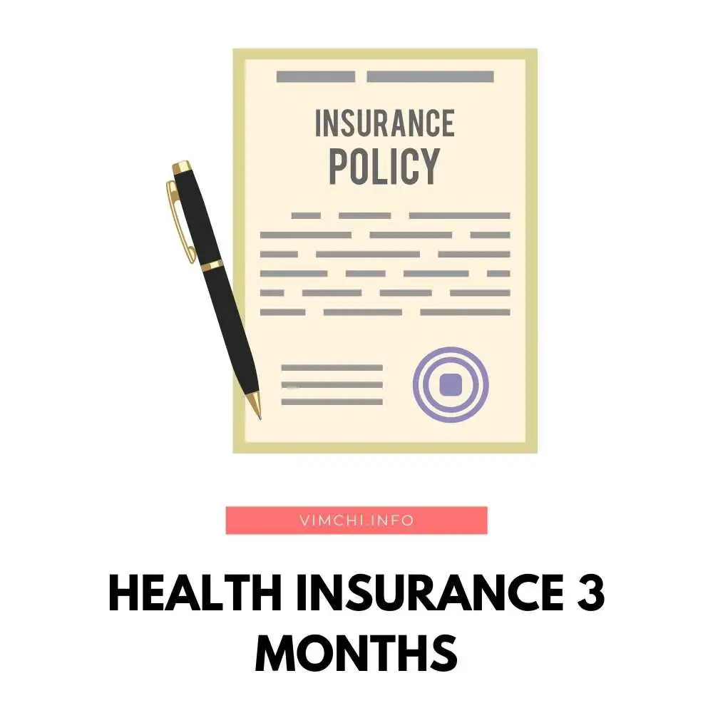 health insurance 3 months