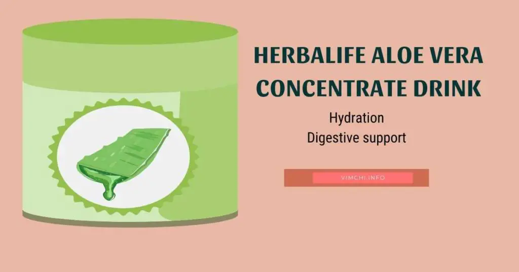 herbalife aloe concentrate drink benefits
