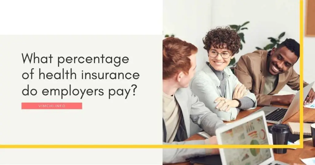 how much health insurance does the employer pay 