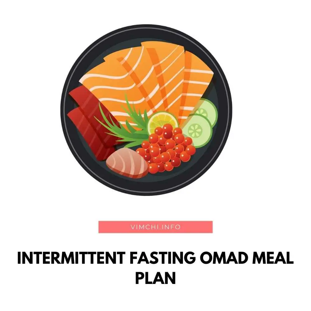 intermittent fasting OMAD meal plan featured