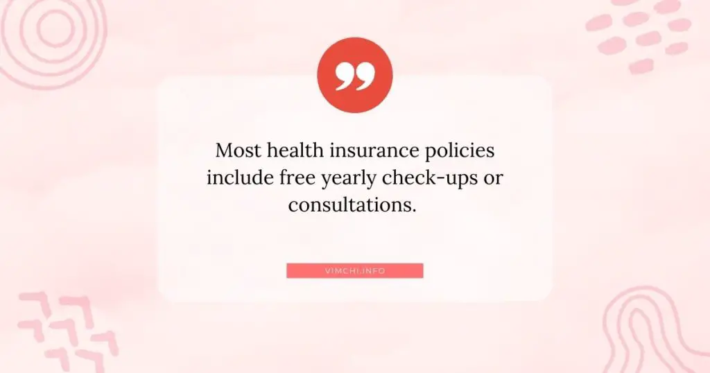 health insurance with investment  -- other perks