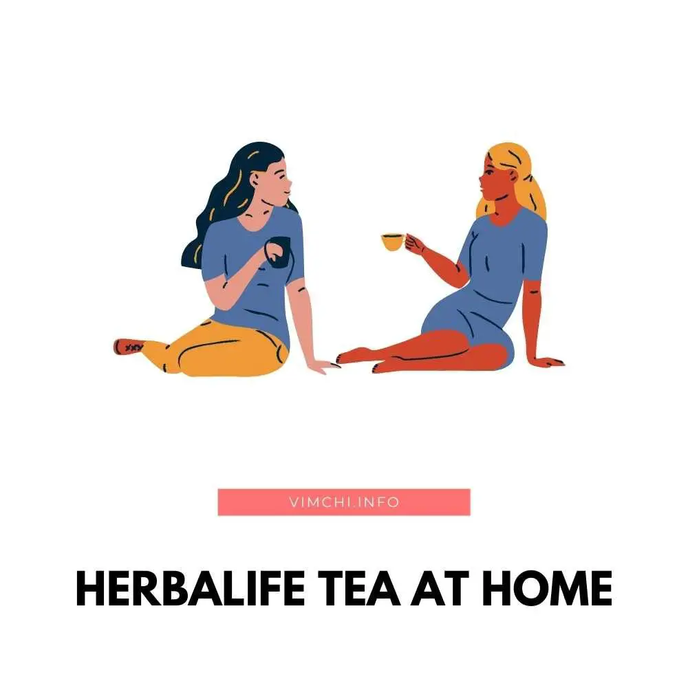 herbalife tea at home featured