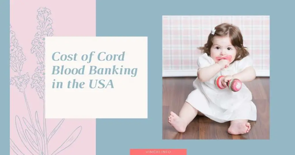 how much does cord blood banking cost in the USA