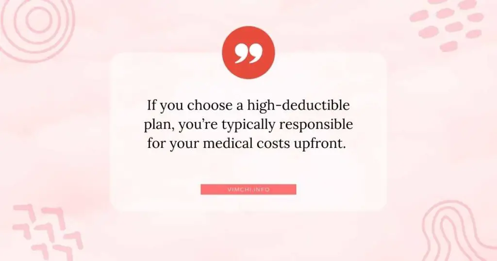 how health insurance deductibles work -- high deductible
