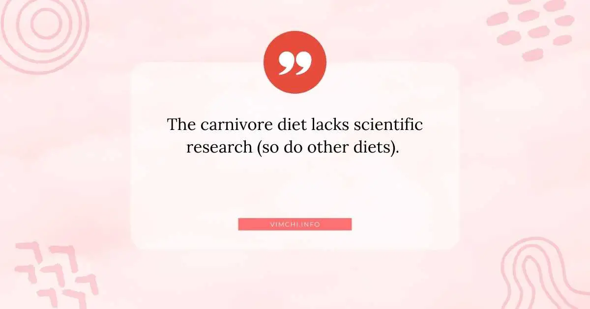 can a carnivore diet cause high blood pressure -- no scientific research