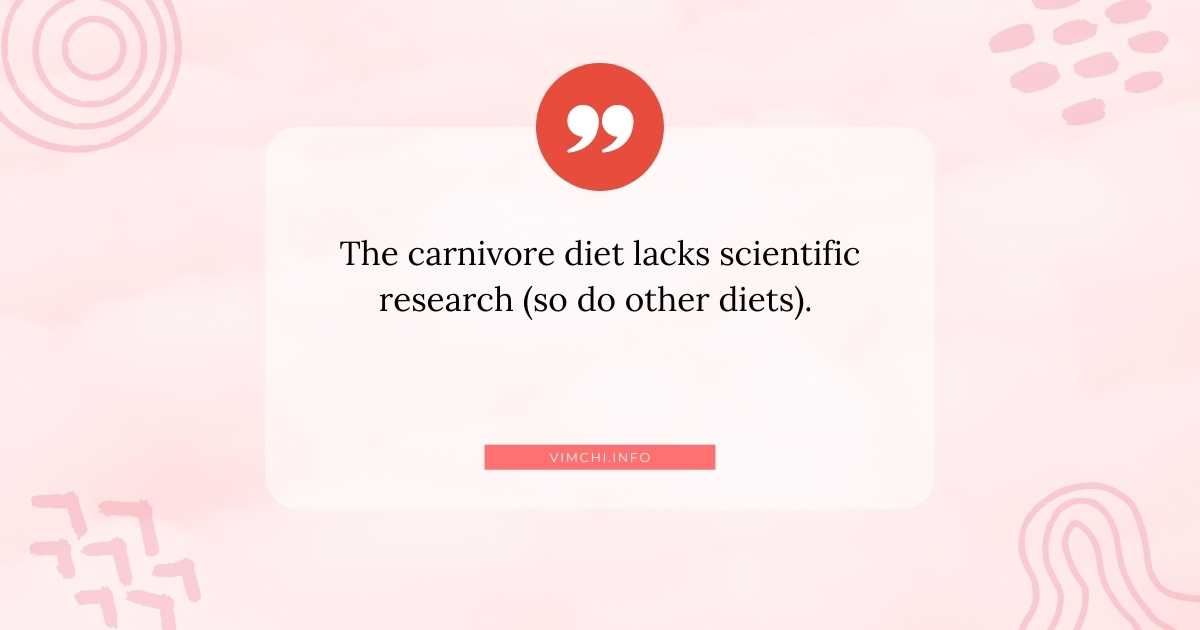 can a carnivore diet cause high blood pressure -- no scientific research