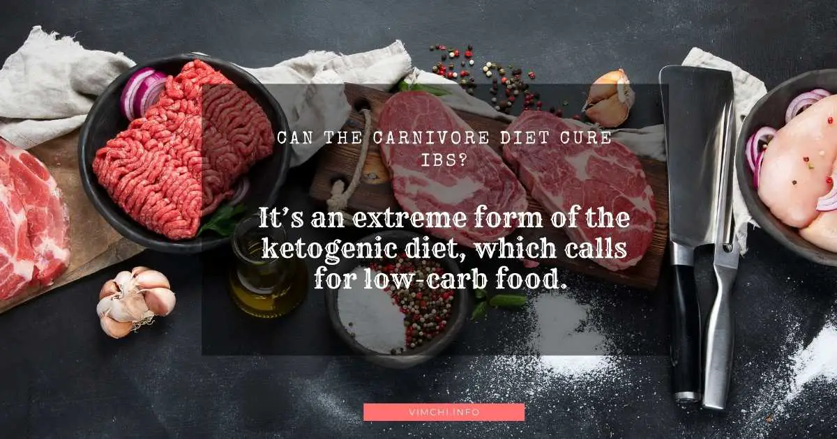 can carnivore diet cure IBS
