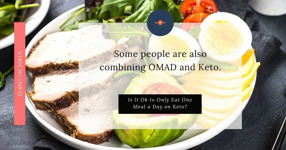 is it ok to only eat one meal a day on keto