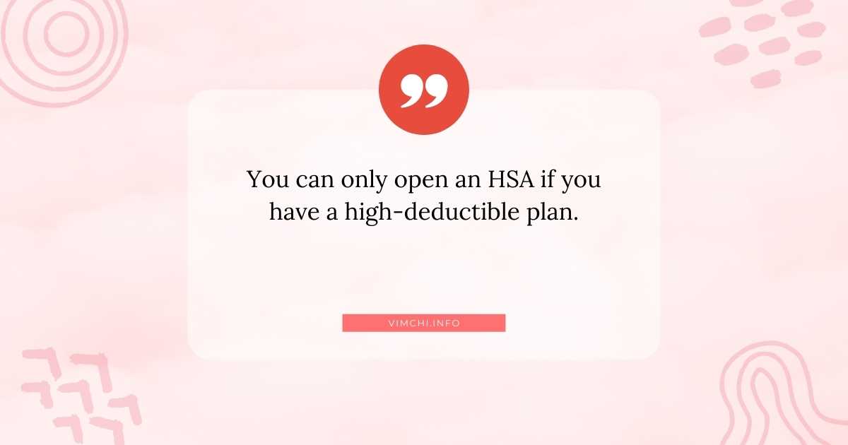 what health insurance plans qualify for HSA high deductible plan