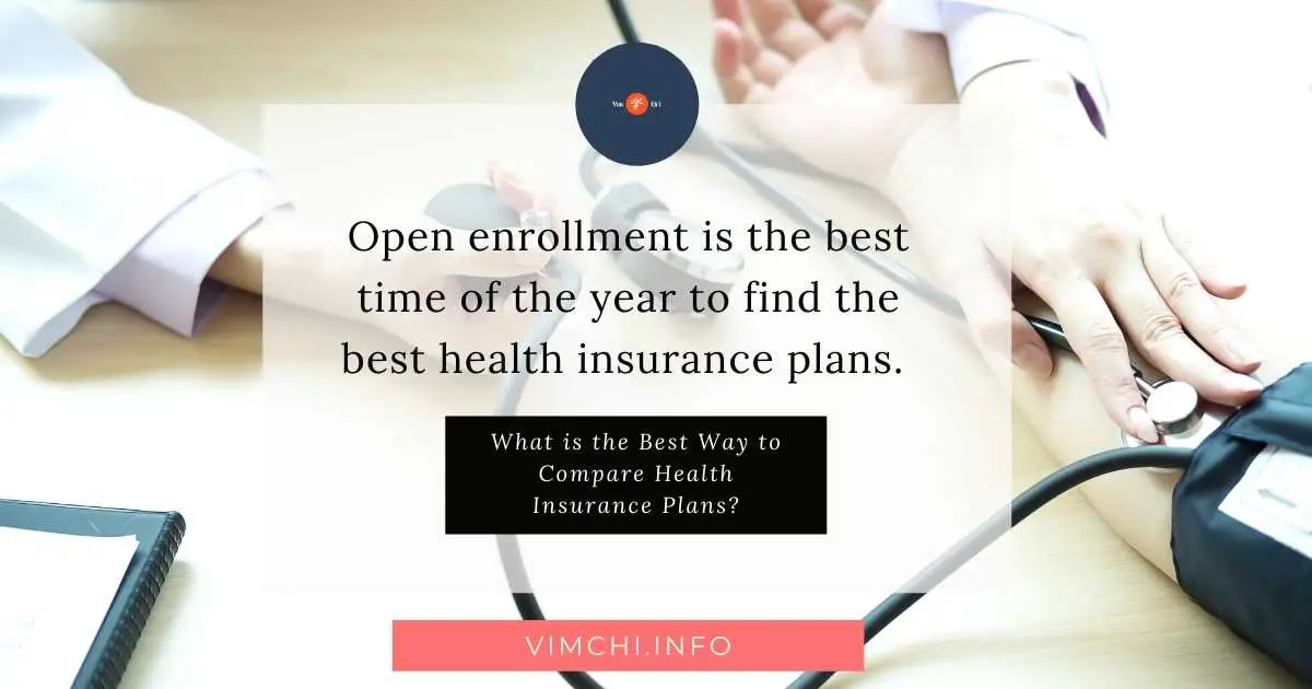 what is the best way to compare health insurance plans