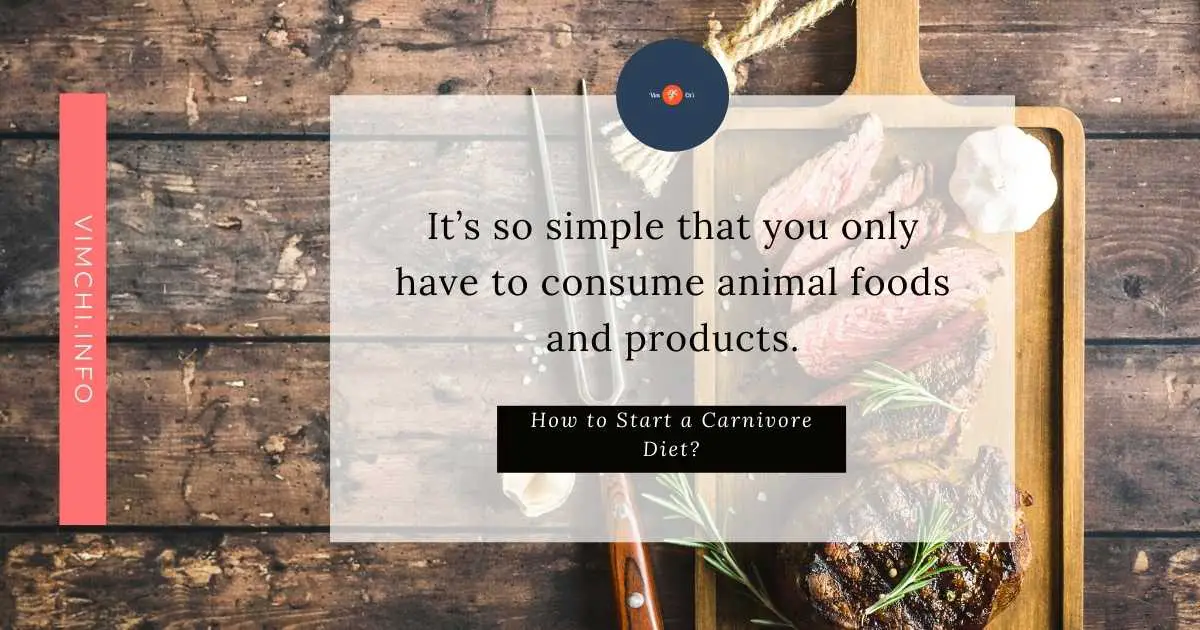 how to start a carnivore diet