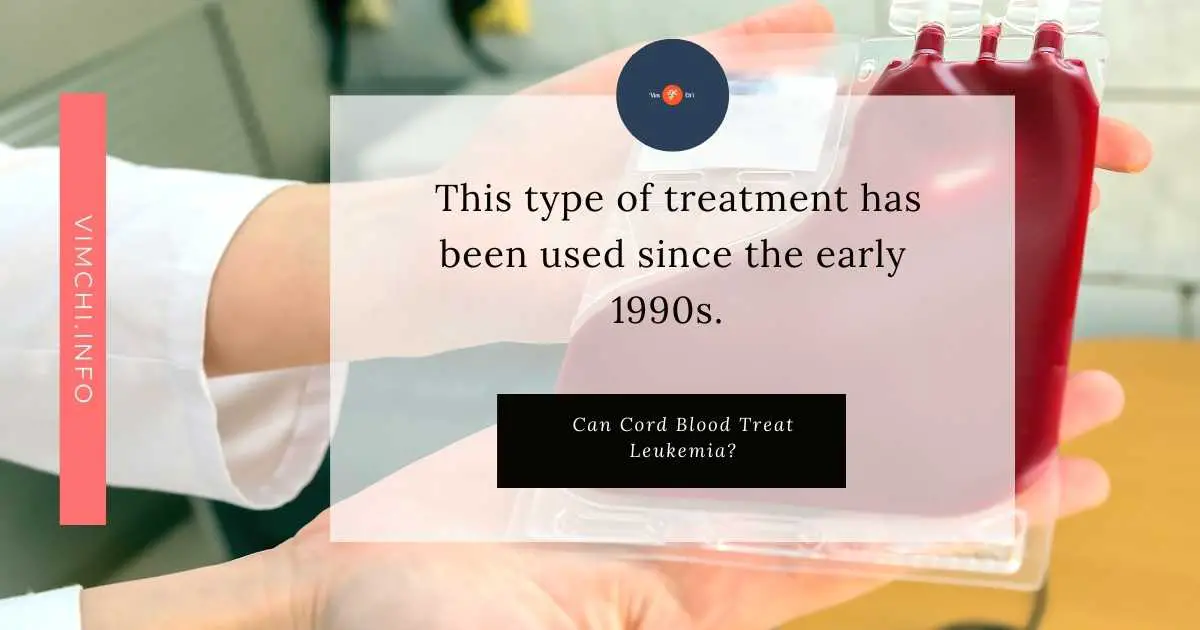 can cord blood treat leukemia