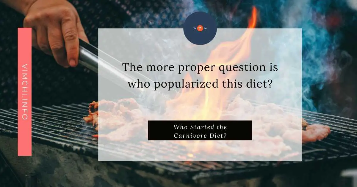 who started the carnivore diet