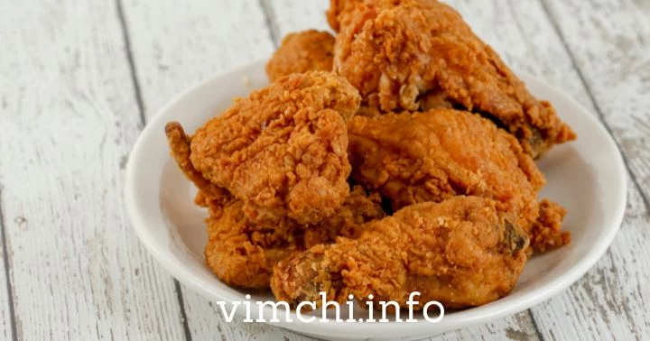 fried chicken on proper human diet