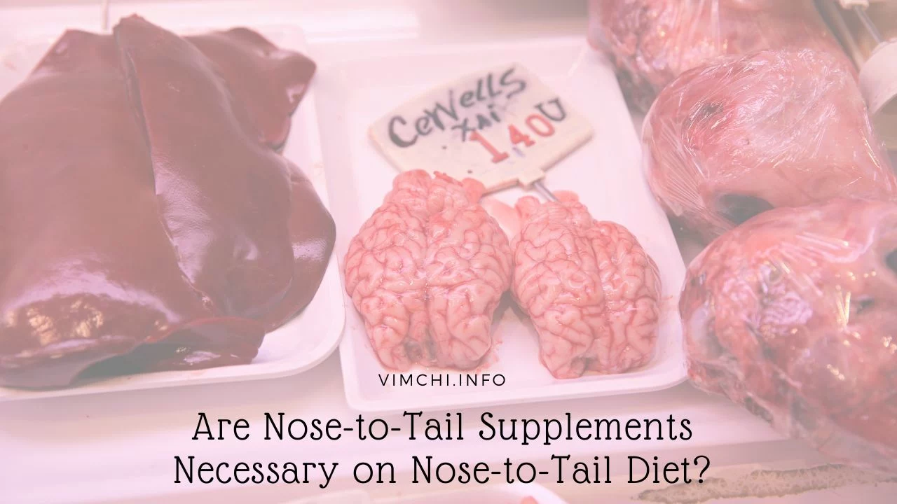 Are Nose-to-Tail Supplements Necessary on Nose-to-Tail Die block content