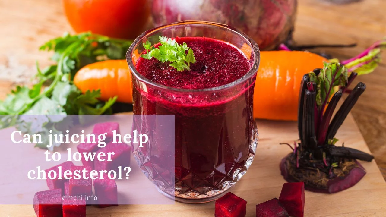 Can juicing help to lower cholesterol