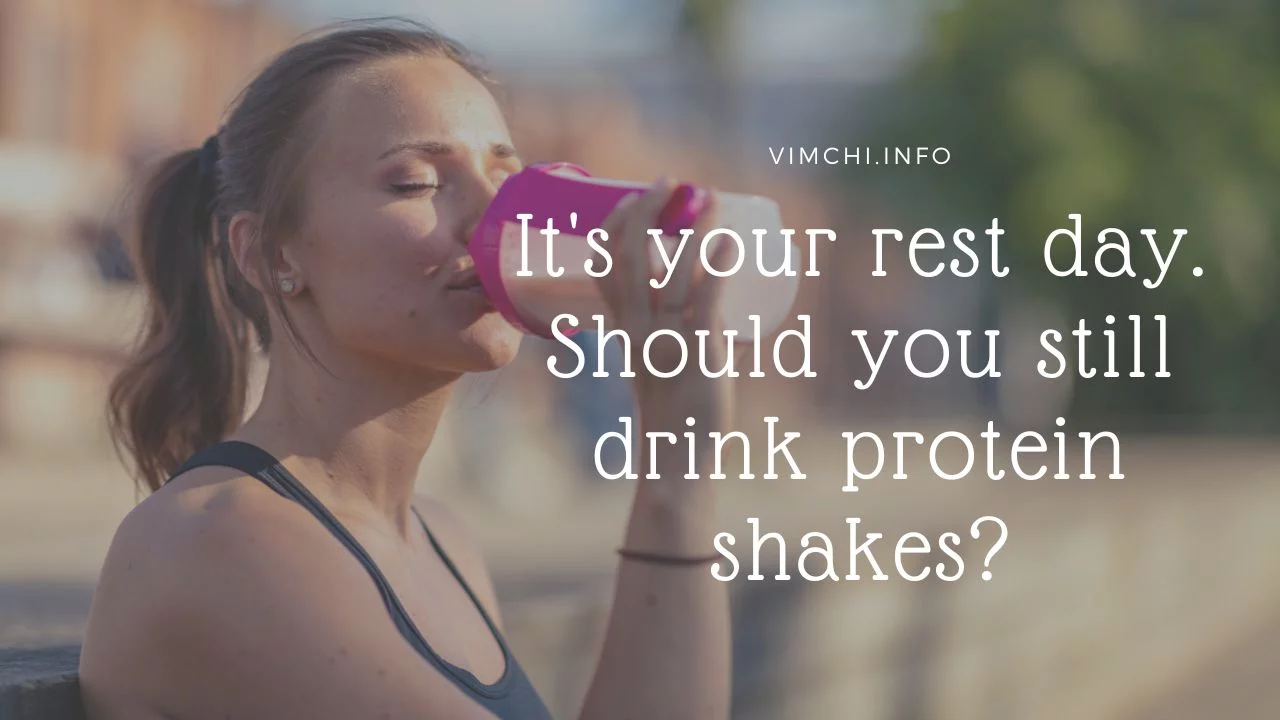Should You Drink Protein Shakes on Non-Workout Days block