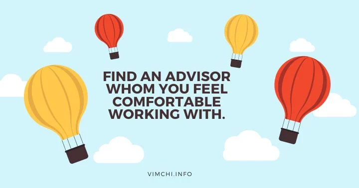 find an advisor