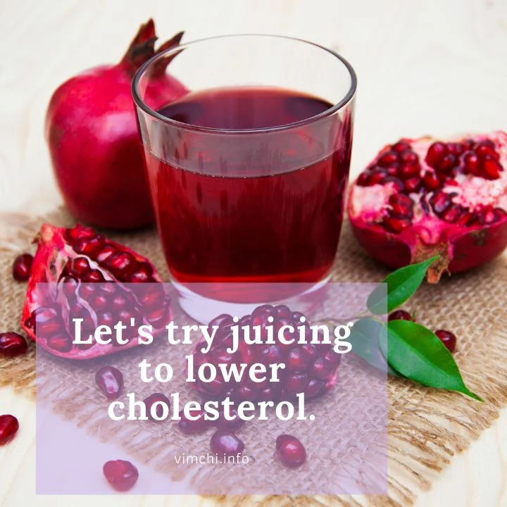 juicing to lower cholesterol featured