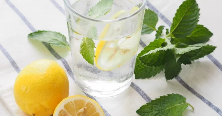 lemon water