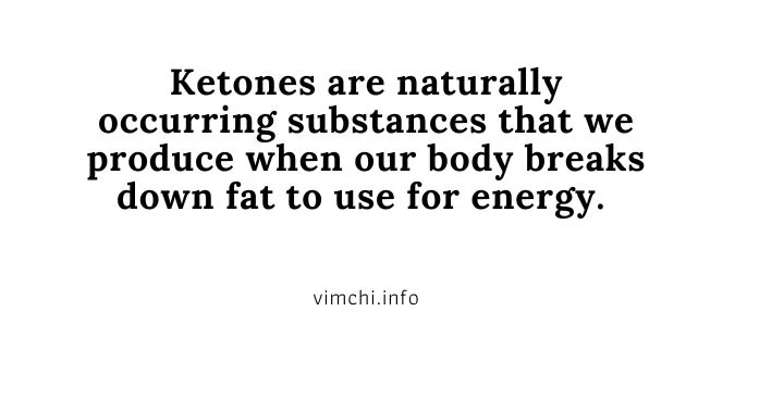 ketones