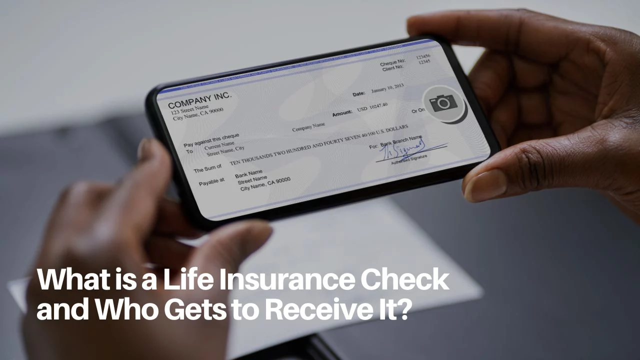 What is a Life Insurance Check block