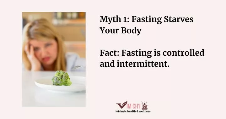 fasting starves your body is a myth