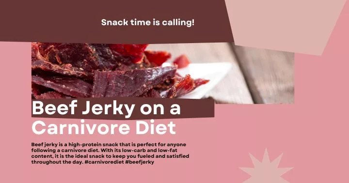 carnivore diet beef jerky